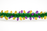 Mardi Gras Mask Tinsel Garland - 15ft
